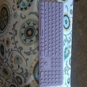 Pink Wireless Keyboard
